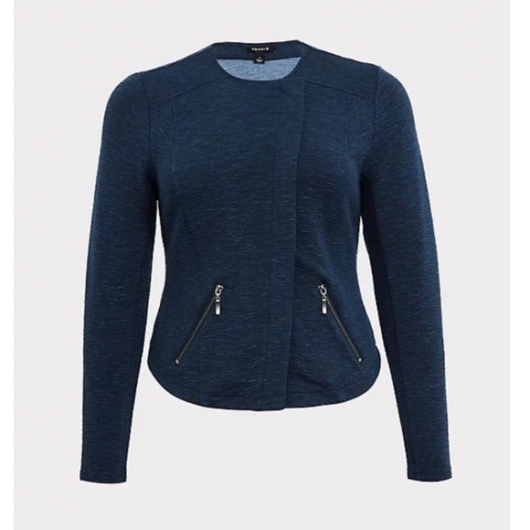 Torrid STUDIO DOUBLE KNIT MOTO - Picture 4 of 8